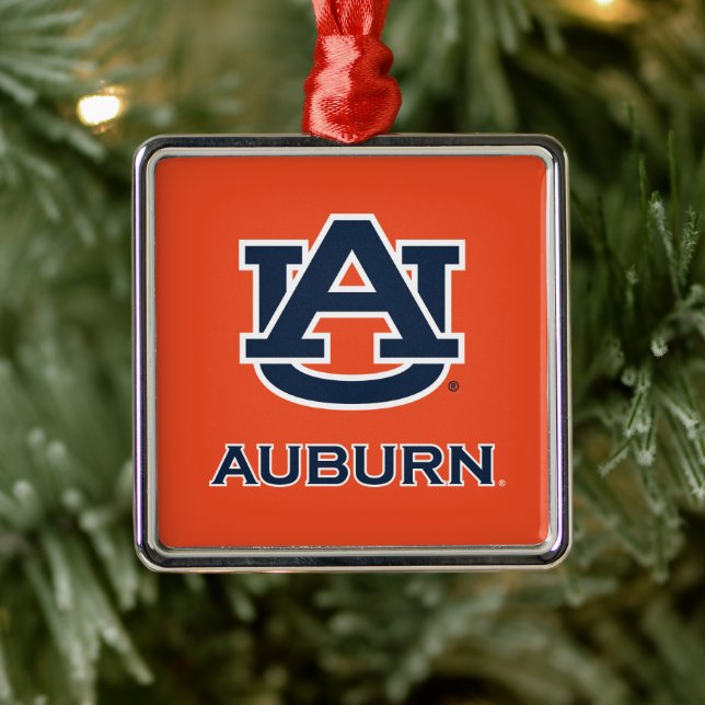Auburn University | Holiday Metal Ornament (Tree)