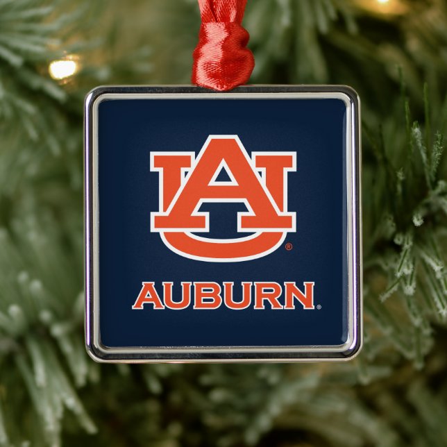 Auburn University | Holiday Metal Ornament (Tree)