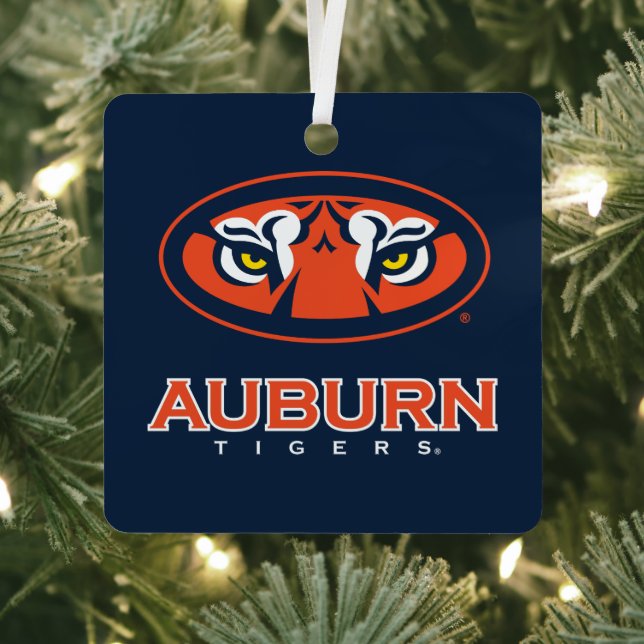 Auburn University | Holiday Metal Tree Decoration (Insitu)