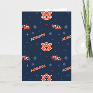 Auburn University   Holiday Pattern Card