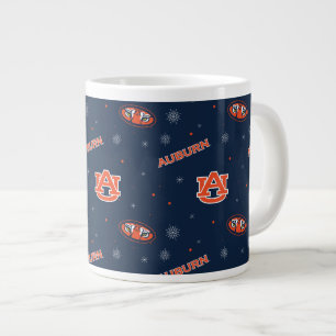 Auburn University Holiday Pattern Large Coffee Mug
