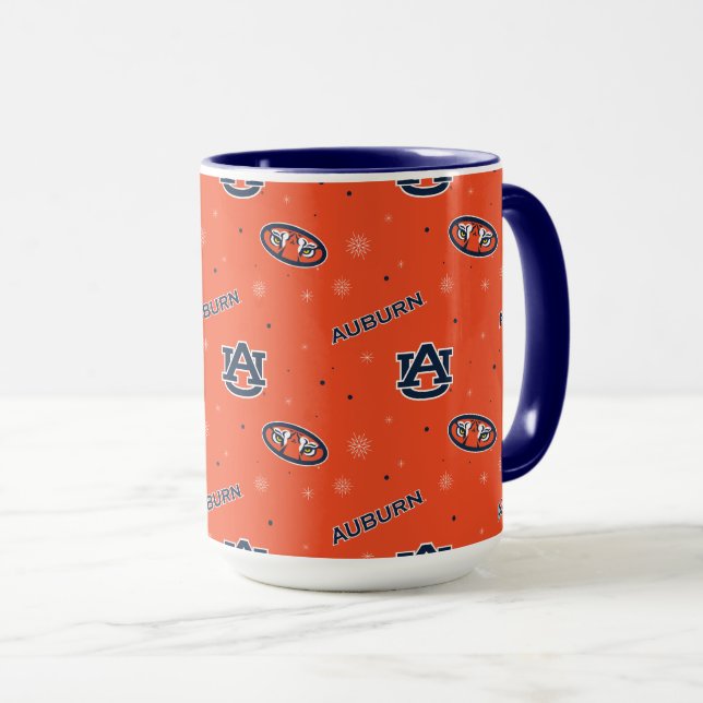 Auburn University | Holiday Pattern Mug (Front Right)