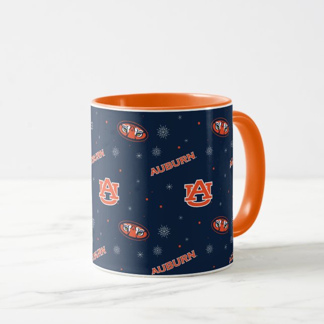 Auburn University | Holiday Pattern Mug (Front Right)
