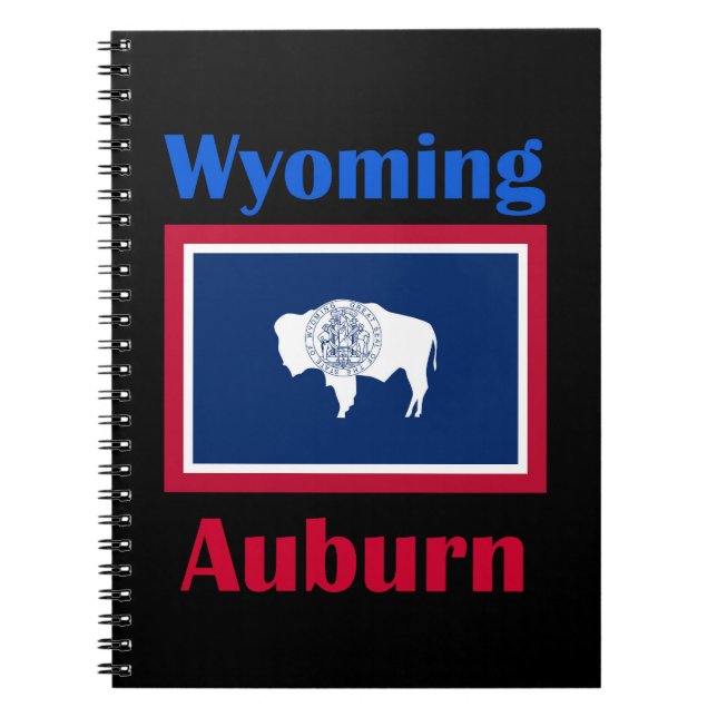 Auburn Wyoming Notebook (Front)