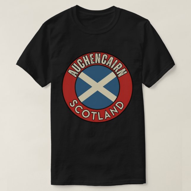 Auchencairn, Scotland T-Shirt (Design Front)