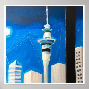 Auckland Art Print