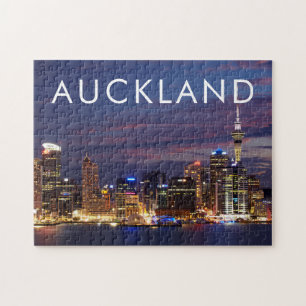 Auckland City Skyline Jigsaw Puzzle