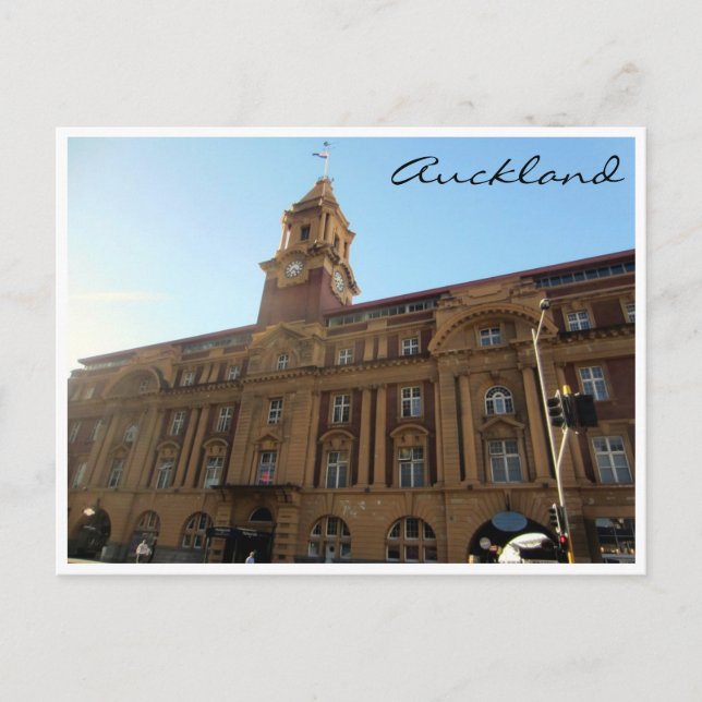 auckland ferry bldg postcard (Front)