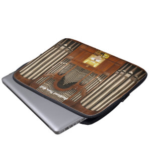 Auckland Klais organ laptop sleeve