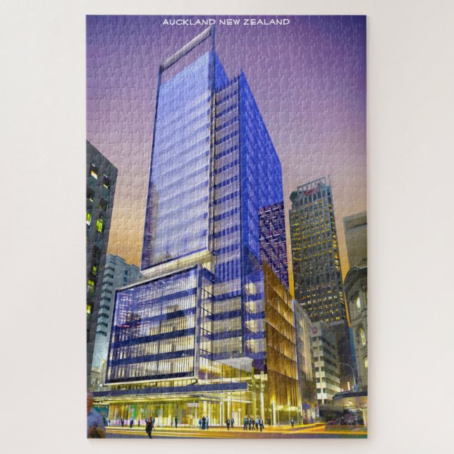 Auckland New Zealand Jigsaw Puzzle (Vertical)