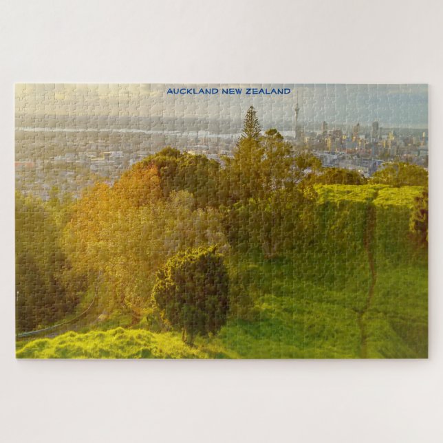 Auckland New Zealand Jigsaw Puzzle (Horizontal)