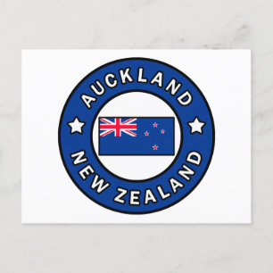 Auckland New Zealand Postcard