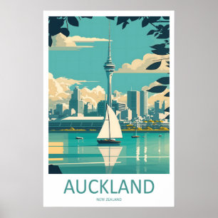 Auckland New Zealand Poster Travel Park National