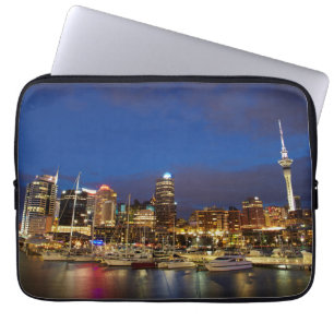 Auckland Night Skyline Laptop Sleeve
