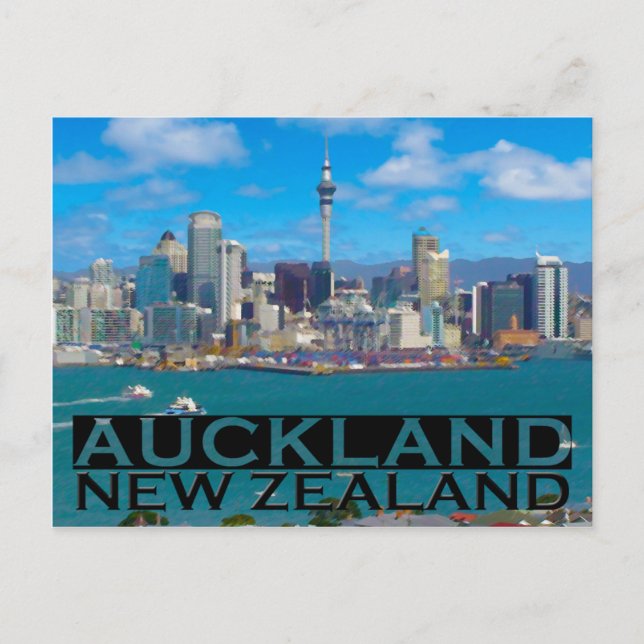 Auckland Postcard (Front)
