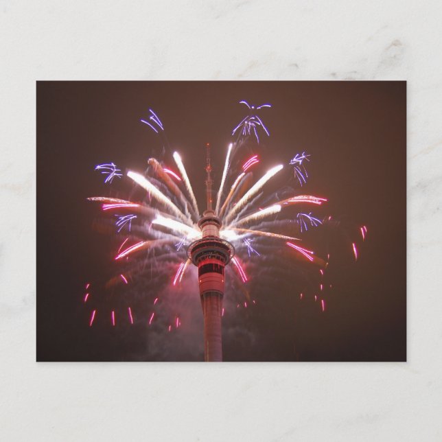 Auckland Sky Tower Postcard (Front)