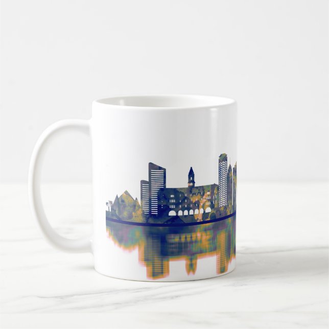 Auckland Skyline Coffee Mug (Left)