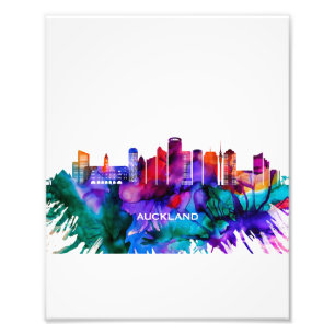 Auckland Skyline Photo Print