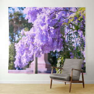 Auckland's Purple Princess Tree Tapestry