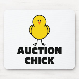 Auction Chick Mouse Pad