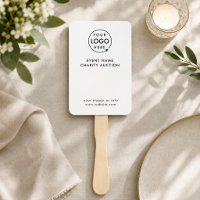 Auction Paddle | Charity Gala Bid Modern Branded