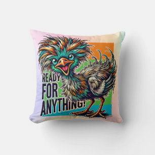 Audacious Avian Cushion