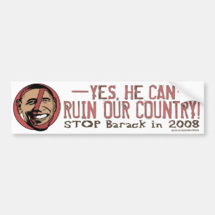 Audacity Of Hype Bumper Sticker