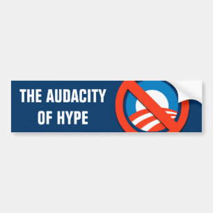 AUDACITY OF HYPE BUMPERSTICKER BUMPER STICKER
