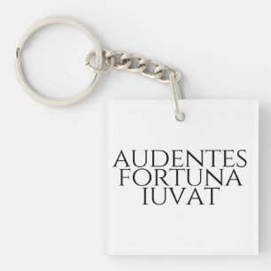Audentes Fortuna Iuvat Key Ring
