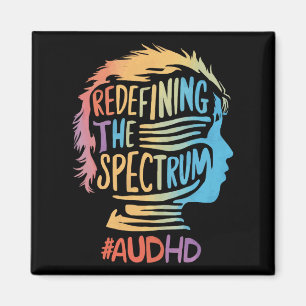 Audhd Autism Adhd Autistic Spectrum Neurodiversity Magnet