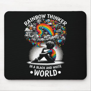 Audhd Autism Adhd Autistic Spectrum Neurodiversity Mouse Pad