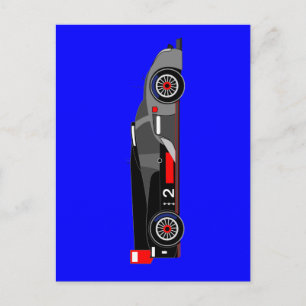 Audi R18 TDI Postcard