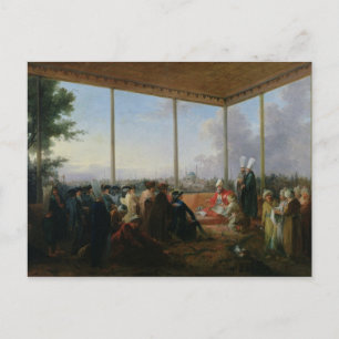 Audience Given in Constantinople Postcard