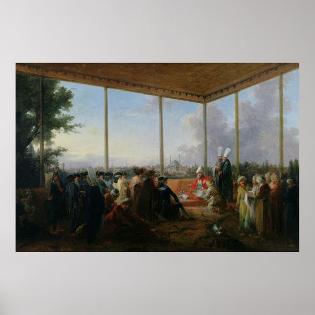 Audience Given in Constantinople Poster (Front)