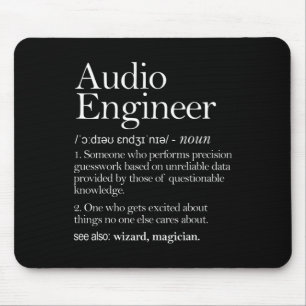 Audio Audio Definition Apparel Mouse Pad