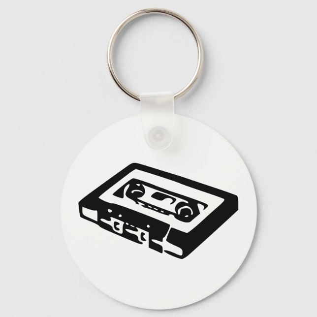 Audio Cassette Key Ring (Front)