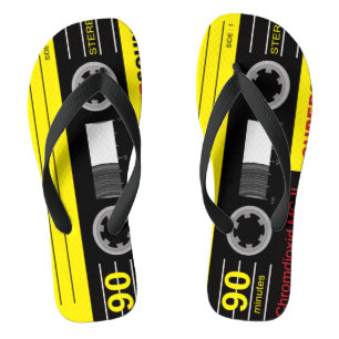 Audio Cassette MixTape Thongs