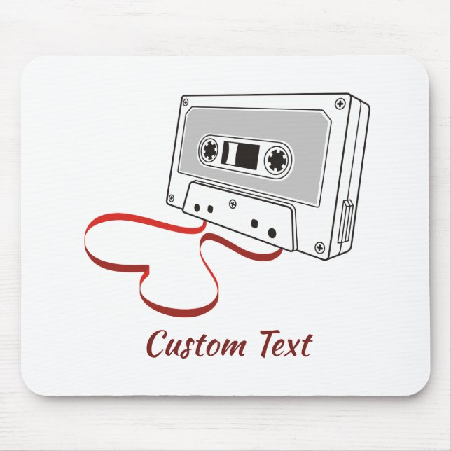 Audio cassette mouse pad (Front)