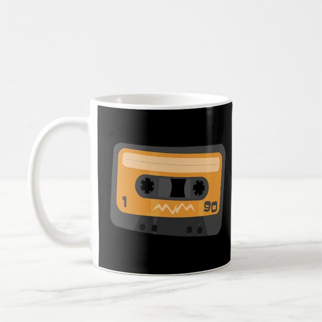 Audio Cassette Tape  Coffee Mug (Left)