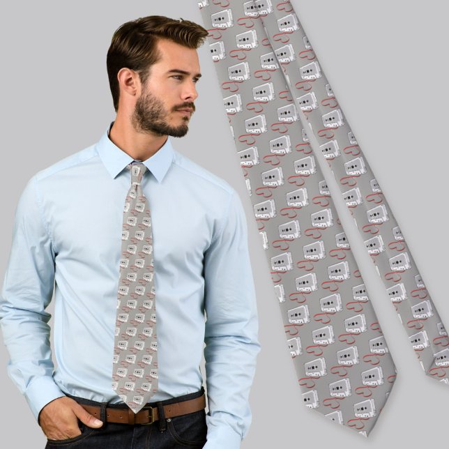 Audio Cassette Tie (Creator Uploaded)