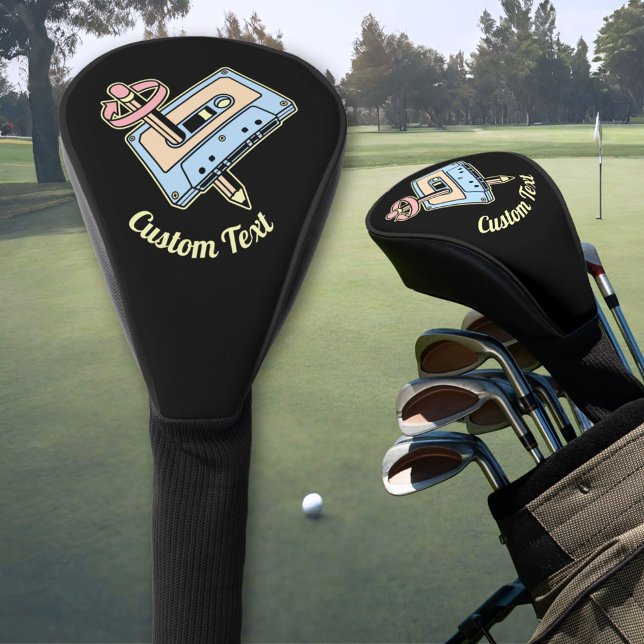 Audio Cassette with Pencil Golf Head Cover (Creator Uploaded)