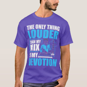 Audio Church Soundech Recording Engineer Church So T-Shirt