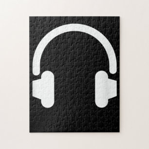 Audio Engineer Audiophile Dj Music Lover Headphone Jigsaw Puzzle