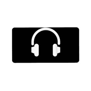 Audio Engineer Audiophile Dj Music Lover Headphone Label