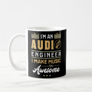 Audio Engineer Awesome Music Sound Engineer  Coffee Mug
