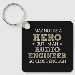 Audio Engineer Novelty Key Ring
