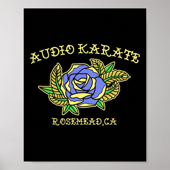 Audio Karate Traditional Rosemead  Poster (Front)