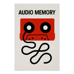 AUDIO MEMORY - A Sound Memory Poster