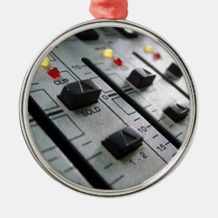 Audio Mixer Metal Tree Decoration