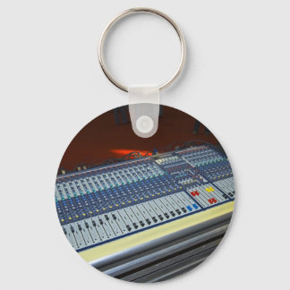 audio mixing console - sound board key ring